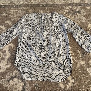 Black and White Women's Top